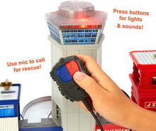 Load image into Gallery viewer, Matchbox Rescue Headquarters Playset