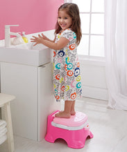 Load image into Gallery viewer, Fisher-Price Stepstool Potty, Pink Princess