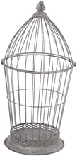 Load image into Gallery viewer, Deco 79 Farmhouse Birdcage Candle Lanterns, 10&quot;W x 20&quot;H, Gray, Brown