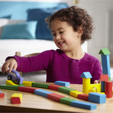 Load image into Gallery viewer, Melissa &amp; Doug 100-Piece Wood Blocks Set