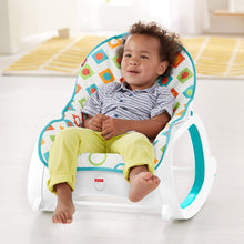 Load image into Gallery viewer, Fisher-Price Infant-to-Toddler Rocker - Geo Diamonds