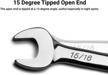 Load image into Gallery viewer, Capri Tools 1-1409 SmartKrome Combination Wrench with 12 Point