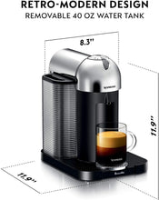 Load image into Gallery viewer, Breville-Nespresso USA BNV220BKM1BUC1 Vertuo Coffee and Espresso Machine