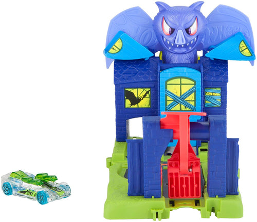 Hot Wheels City Bat Manor Attack Playset