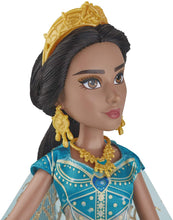 Load image into Gallery viewer, Disney Aladdin Agrabah Collection, 5 Fashion Dolls with Accessories Inspired by Disney&#39;s Live-Action Movie, Genie, Aladdin, Princess Jasmine, Dalia, Jafar