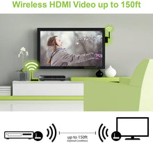Load image into Gallery viewer, IOGEAR Wireless HD Plug and Play HDMI Computer/TV/Projector Audio Video Audio Extender Kit