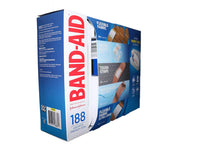 Load image into Gallery viewer, Band-Aid Adhesive Bandages 188Count of Tough Strips Includes Handy Case for Travel Use, 188Count