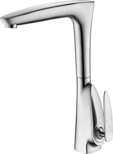 Load image into Gallery viewer, ANZZI Timbre Single Handle Solid Brass Kitchen Faucet in Brushed Nickel | cUPC Certified Commercial Stainless Steel Sink Deck Mounted Spout Faucets | KF-AZ034BN