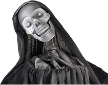 Load image into Gallery viewer, Haunted Hill Farm HHRPR-5FLSA Life-Size Animatronic Reaper, Indoor/Outdoor Halloween Decoration, Multi