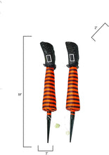 Load image into Gallery viewer, Worth Imports 19" Light Up Legs Witch, Black, Orange, Silver