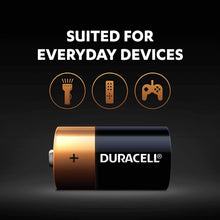 Load image into Gallery viewer, Duracell - CopperTop C Alkaline Batteries with recloseable package - long lasting