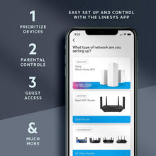 Load image into Gallery viewer, Linksys Dual-Band AC1200 WiFi 5 Router (E5600)