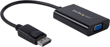Load image into Gallery viewer, StarTech.com DisplayPort to VGA Adapter with Audio – 1920x1200 – DP to VGA Converter for Your VGA Monitor or Display (DP2VGAA)