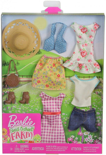 Barbie Secret Orchard Farm Clothing Outfit Accessory Pack Set