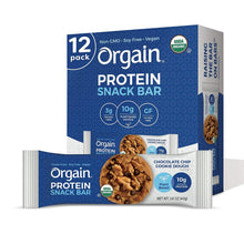 Load image into Gallery viewer, Orgain Organic Plant Based Protein Bar, Chocolate Brownie - Vegan, Gluten Free, Dairy Free, Soy Free, Lactose Free, Kosher, Non-GMO