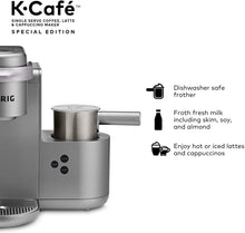 Load image into Gallery viewer, Keurig K-Cafe Coffee Maker, Single Serve K-Cup Pod Coffee, Latte and Cappuccino Maker