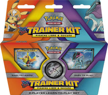 Load image into Gallery viewer, Pokemon TCG: XY Trainer Kit-Pikachu Libre and Suicune 2-Player Learn-to-Play Set (Discontinued by Manufacturer)
