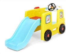 Load image into Gallery viewer, Little Baby Bum Wheels on the Bus Climber and Slide with Interactive Musical Dashboard by Little Tikes