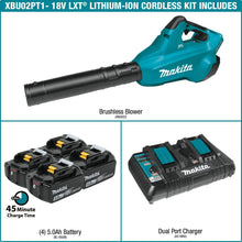 Load image into Gallery viewer, MAKITA USA INC XBU02Z 18V X2 LXT Blower Tool