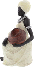 Load image into Gallery viewer, Deco 79 Benzara 44694 Table Top Polystone African Figure Sculpture