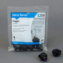 Load image into Gallery viewer, DIG 8825BB Drip Fogger Mister on Barb 1/2 GPH (5 Pack)