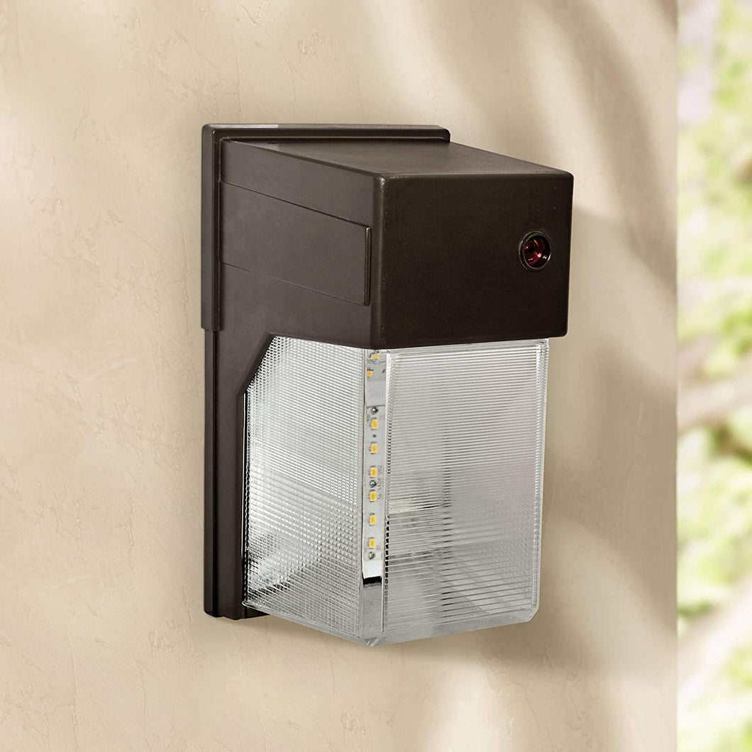 Amax Lighting LED-SL27BZ LED Security Light Wall Pack, 27W, Bronze