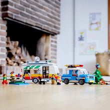 Load image into Gallery viewer, LEGO Creator 3in1 Caravan Family Holiday 31108 Vacation Toy Building Kit for Kids Who Love Creative Play and Camping Adventure Playsets with Cute Animal Figures