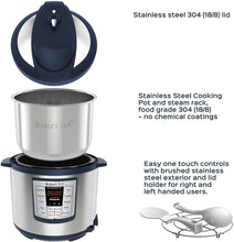 Load image into Gallery viewer, Instant Pot Lux 6 Qt 6-in-1 Muti-Use Programmable Pressure Cooker, Slow Cooker, Rice Cooker, Sauté, Steamer, and Warmer