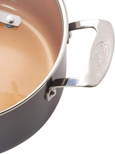 Load image into Gallery viewer, Gotham Steel 12 Piece Copper Kitchen Set with Non-Stick Ti-Cerama Copper Coating by Chef Daniel Green – Includes Skillets, Fry Pans and Stock Pots