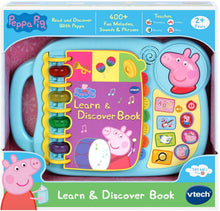 Load image into Gallery viewer, VTech Peppa Pig Learn &amp; Discover Book