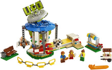 Load image into Gallery viewer, LEGO Creator 3in1 Fairground Carousel 31095 Building Kit (595 Pieces)