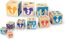 Load image into Gallery viewer, Melissa &amp; Doug Mickey Mouse ABC-123 Nesting &amp; Stacking Blocks