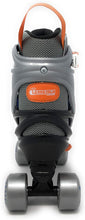 Load image into Gallery viewer, Chicago Skates Boys Adjustable Junior Quad Skates - Blue/Black/Orange - Small Sizes J10-J13