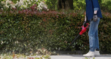 Load image into Gallery viewer, PowerSmart PS76101A Leaf Blower, 20V MAX Lithium-Ion Battery Powered Cordless Leaf Blower with 117 MPH Output, Color Red and Black