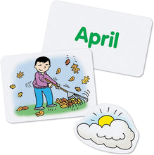 Load image into Gallery viewer, Learning Resources Calendar &amp; Weather Pocket Chart, Classroom Organization, Homeschool Supplies, School &amp; Classroom Supplies, 136 Piece,Multi-color,30 3/4" x 44 1/4", Ages 3+