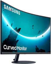 Load image into Gallery viewer, Samsung – T55 Series C32T550FDN 32" 1000R Curved Monitor, Dark Blue Gray (LC32T550FDNXZA)