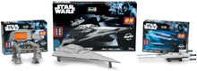 Load image into Gallery viewer, Revell Star Wars SnapTite Build and Play Imperial Star Destroyer Model Building Kit (16"x9"x4")