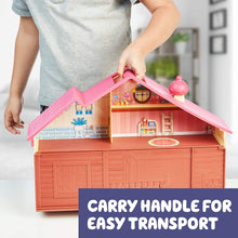 Load image into Gallery viewer, Bluey Family Home Playset with 2.5&quot; poseable Figure, Multicolor (13024)