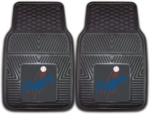 Heavy Duty Vinyl Car Mats - Set of 2 - Los Angeles Dodgers