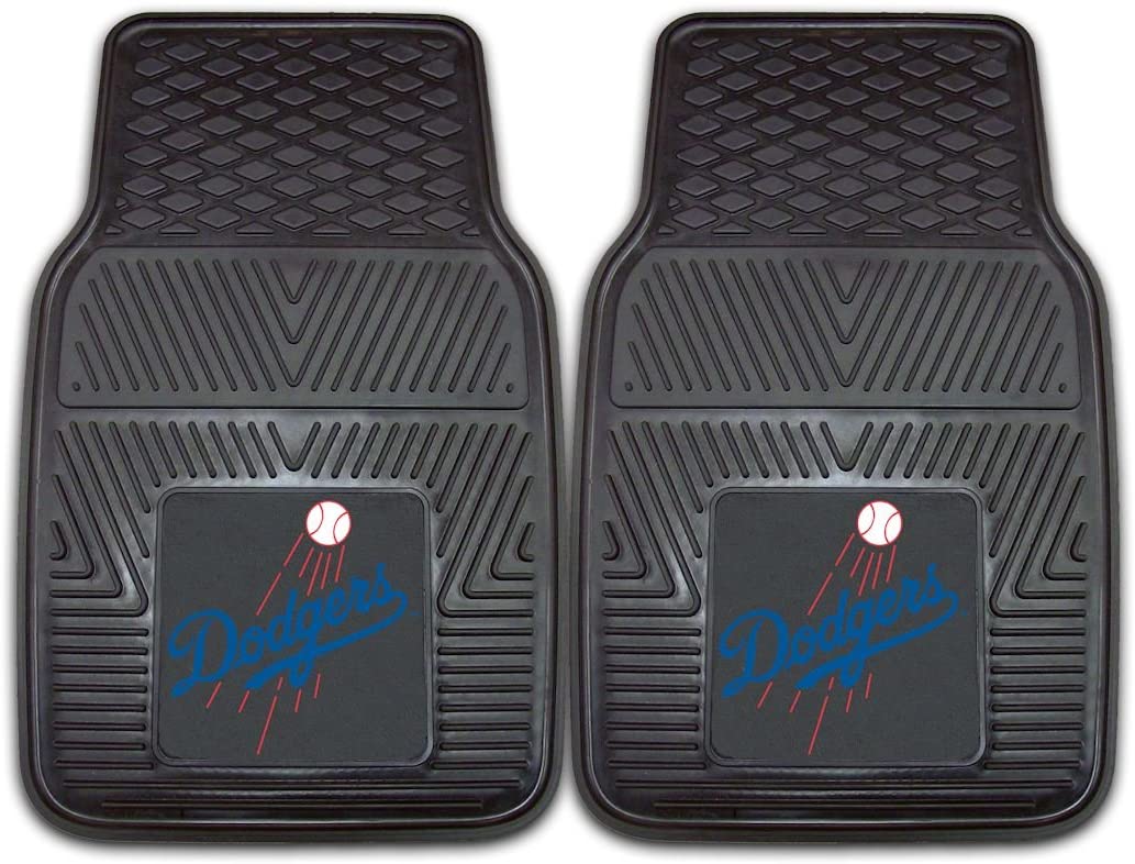 Heavy Duty Vinyl Car Mats - Set of 2 - Los Angeles Dodgers