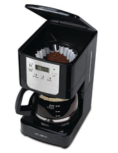 Load image into Gallery viewer, Mr. Coffee Advanced Brew 5-Cup Programmable Coffee Maker Black/Chrome