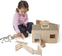 Load image into Gallery viewer, Melissa &amp; Doug Fold &amp; Go Stable