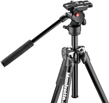 Load image into Gallery viewer, Manfrotto MK290LTA3-VUS BeFree Live Fluid Video Head with 290 Light Aluminum Tripod Kit