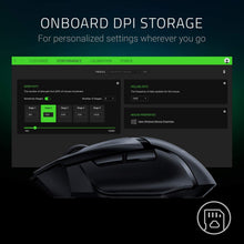 Load image into Gallery viewer, Razer Gaming Basilisk DPI Optical Fastest Sensor Black Classic Switch Wireless Input mouse