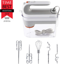 Load image into Gallery viewer, Oster HeatSoft Hand Mixer, One Size, Gray