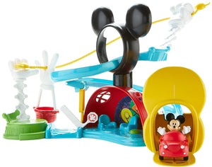 Fisher-Price Disney Junior Mickey Mouse Clubhouse Zip, Slide and Zoom Clubhouse Playset