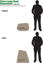 Load image into Gallery viewer, Emsco Group 8282-1 Natural Sandstone Look – Medium – Lightweight – Easy to Install-16.5x20x15 Landscape Rock