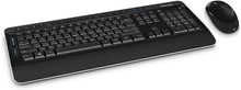 Load image into Gallery viewer, Microsoft Wireless Comfort Desktop 5050 Black with Mouse