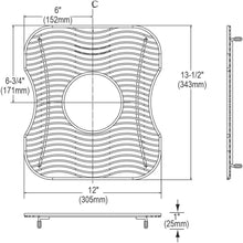 Load image into Gallery viewer, Elkay LKWBG1415SS Stainless Steel Bottom Grid