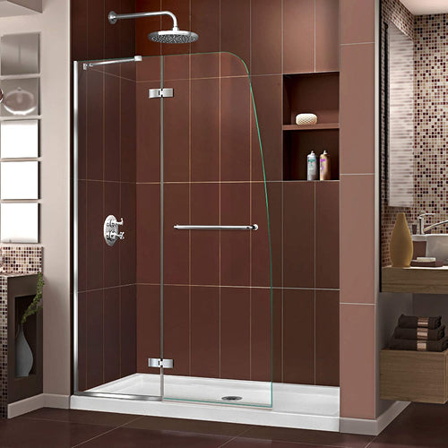 DreamLine Aqua Ultra Hinged Frameless Glass Shower Door